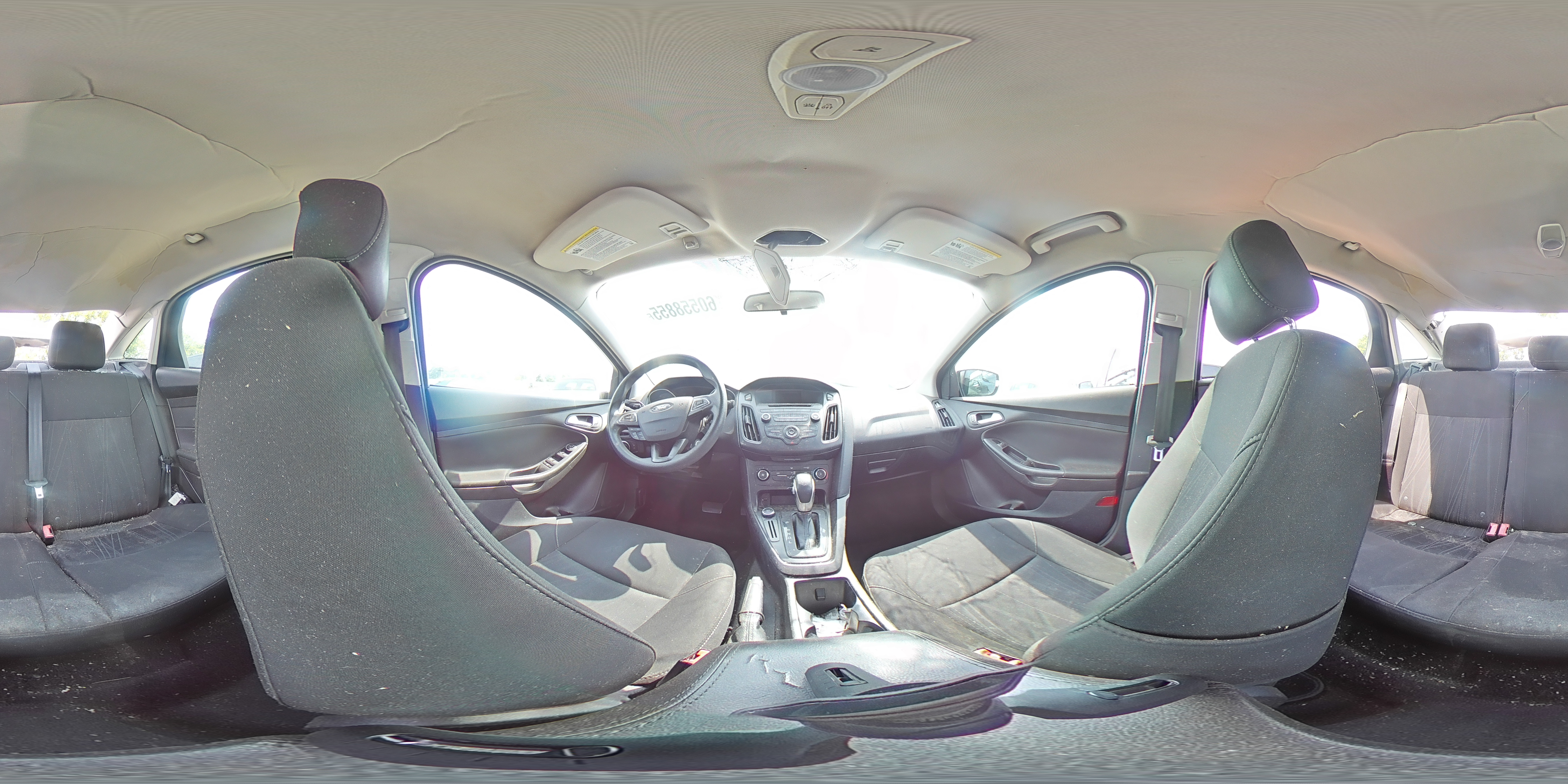 2017 Ford Focus Se VIN: 1FADP3F22HL296503 Lot: 60558855