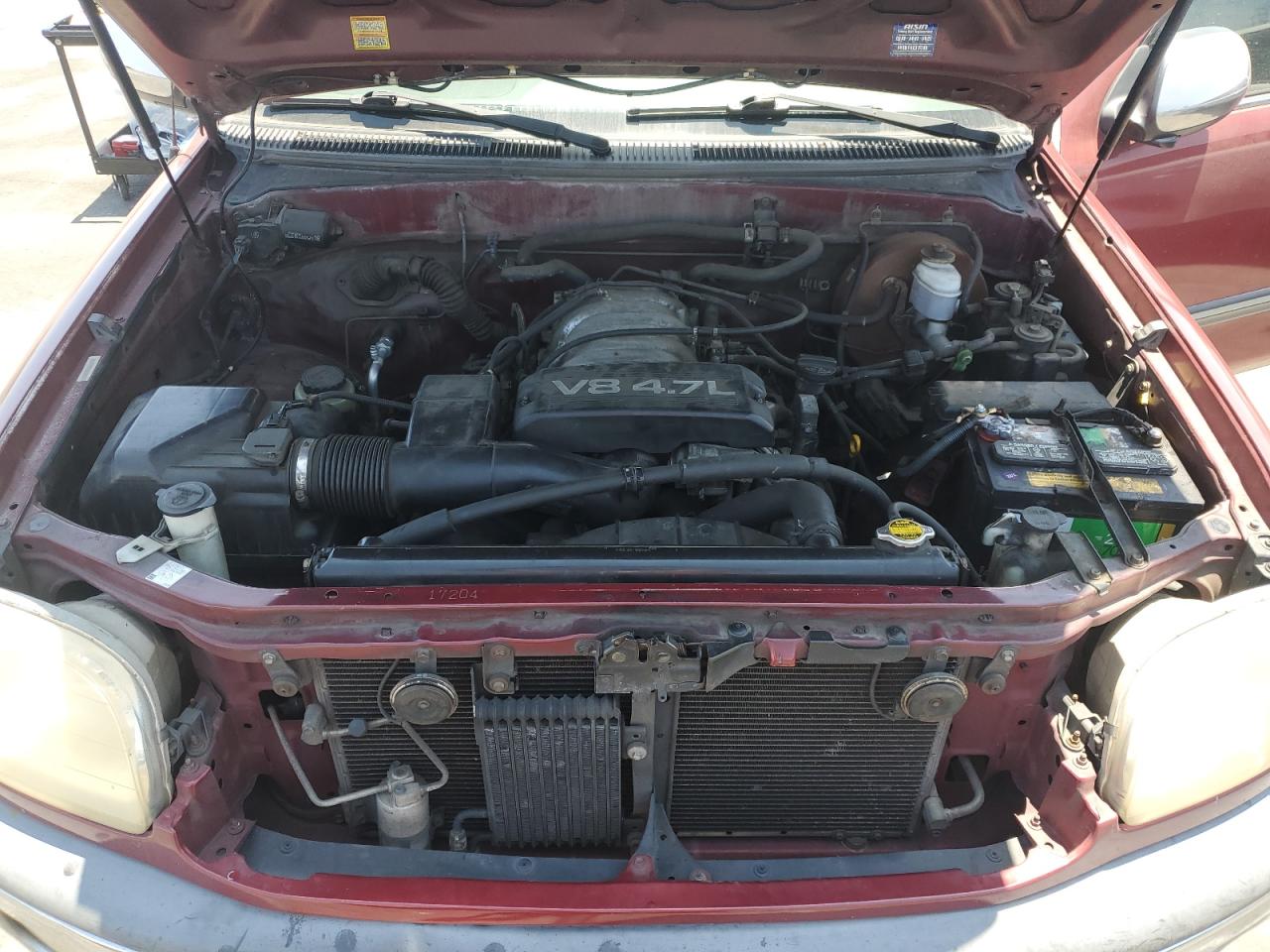 2000 Toyota Tundra Access Cab VIN: 5TBRT341XYS073171 Lot: 62901495