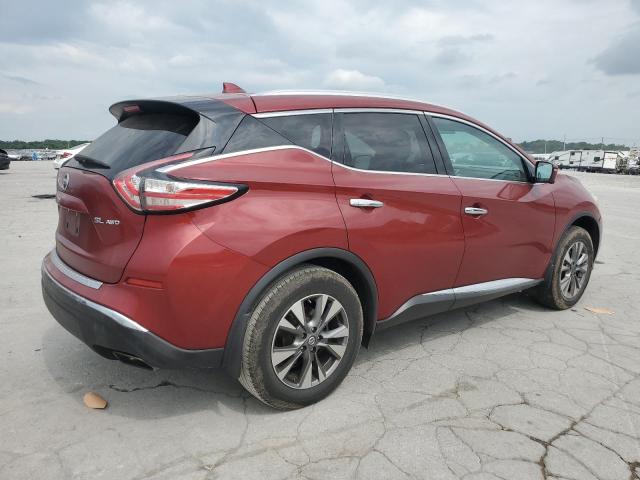  NISSAN MURANO 2017 Красный