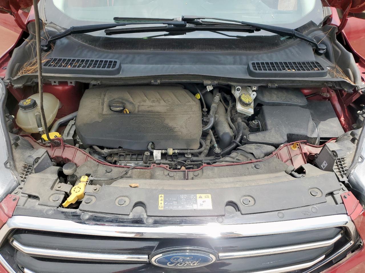 2017 Ford Escape Titanium VIN: 1FMCU0JD8HUE29874 Lot: 63097435