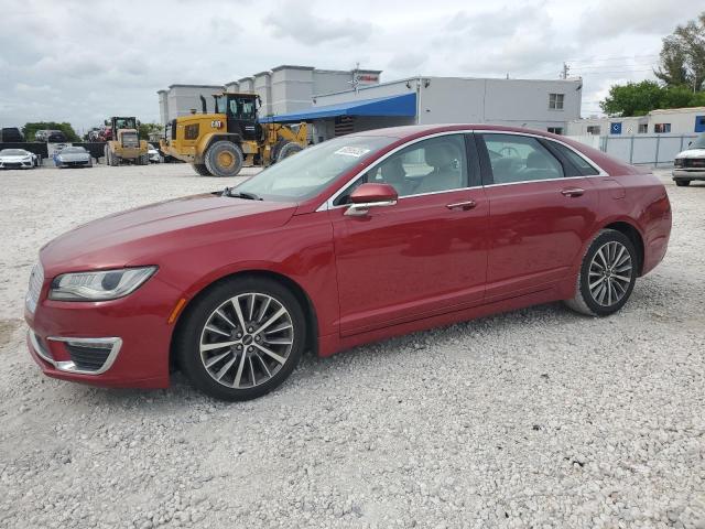  LINCOLN MKZ 2019 Czerwony