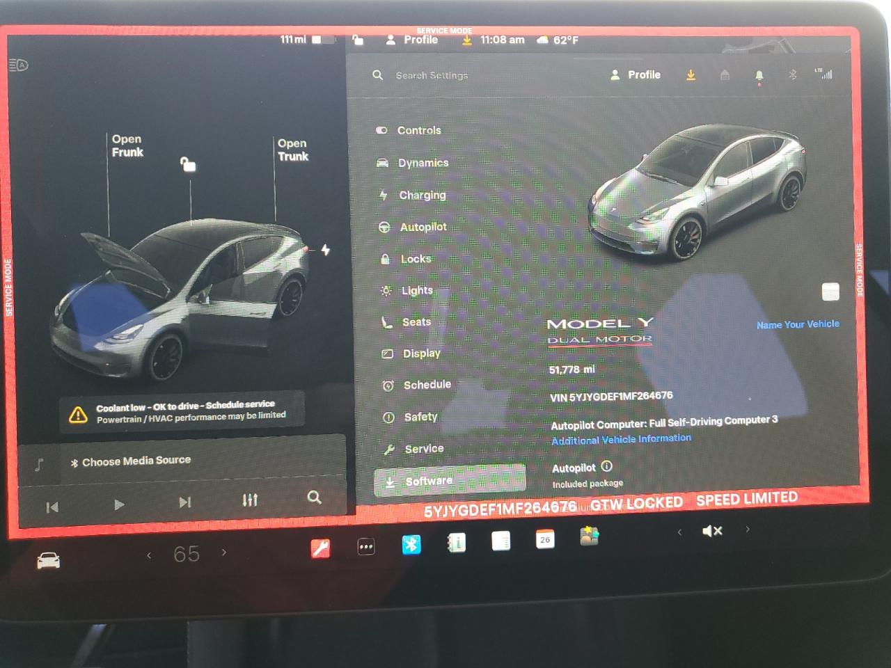 2021 Tesla Model Y VIN: 5YJYGDEF1MF264676 Lot: 61822185