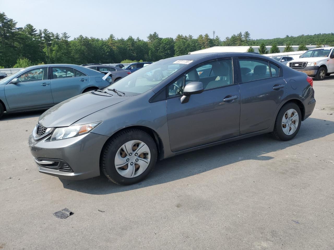 2012 Honda Civic Lx na sprzedaż w Windham, ME - Undercarriage