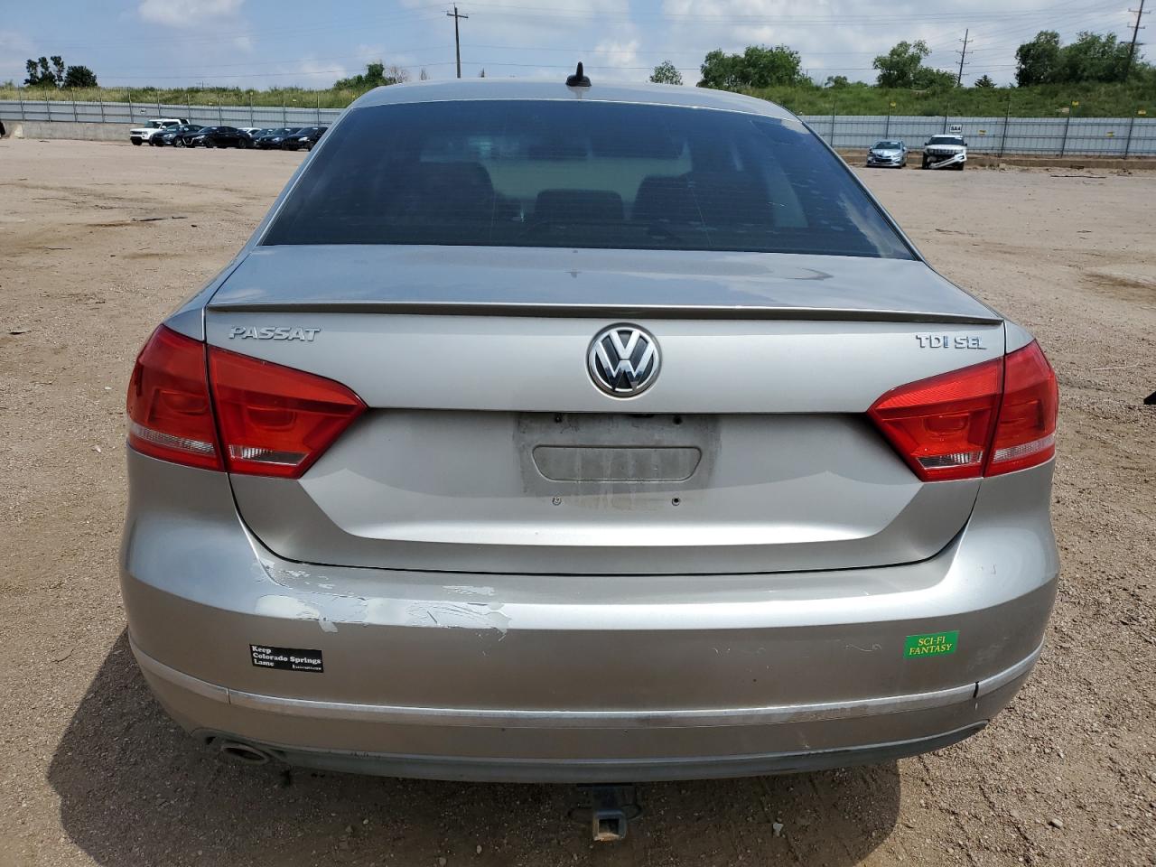 2013 Volkswagen Passat Sel VIN: 1VWCN7A39DC025514 Lot: 62966565