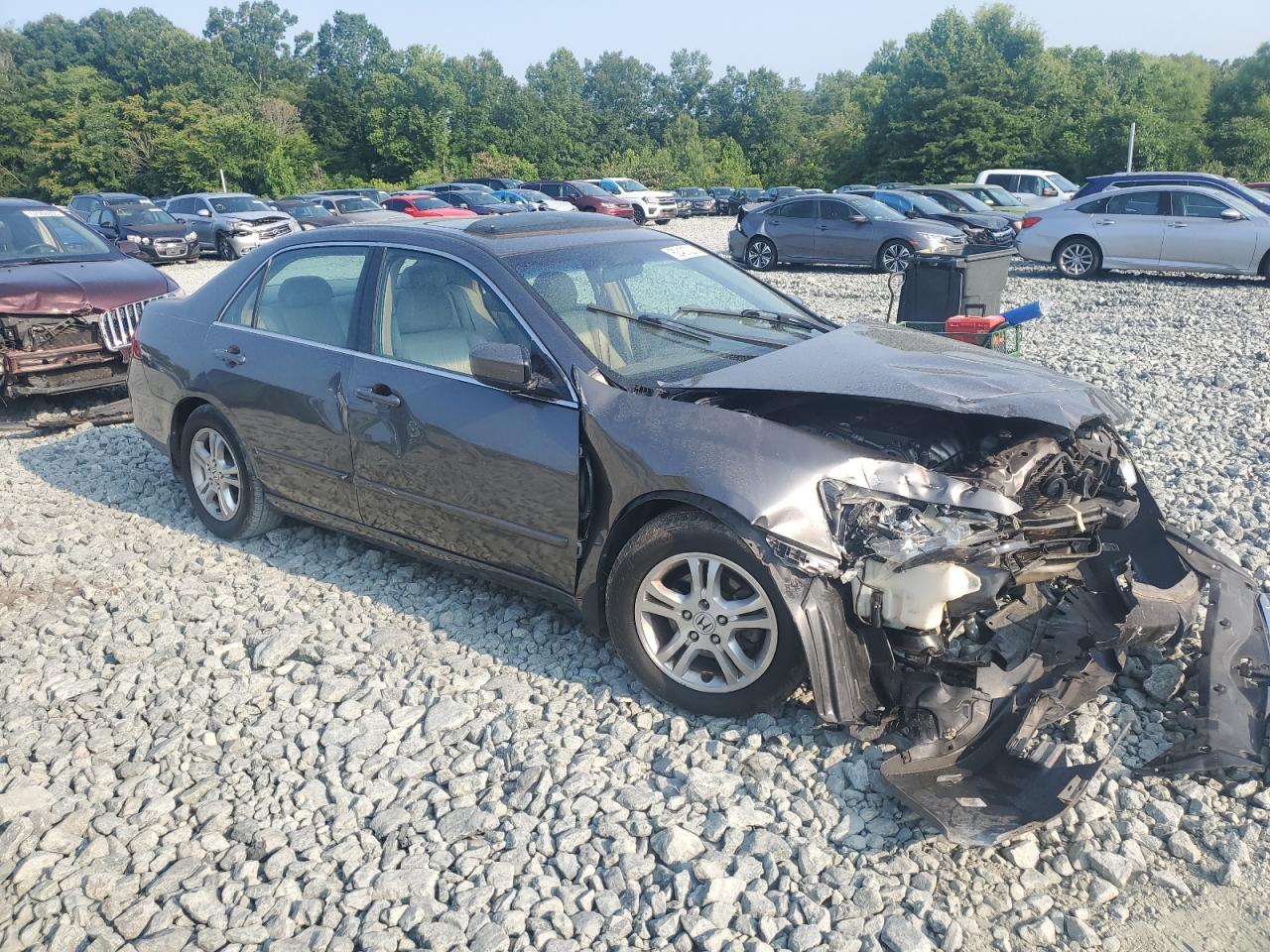 HONDA ACCORD 2007 VIN 1HGCM56827A072352 zdjęcie 4
