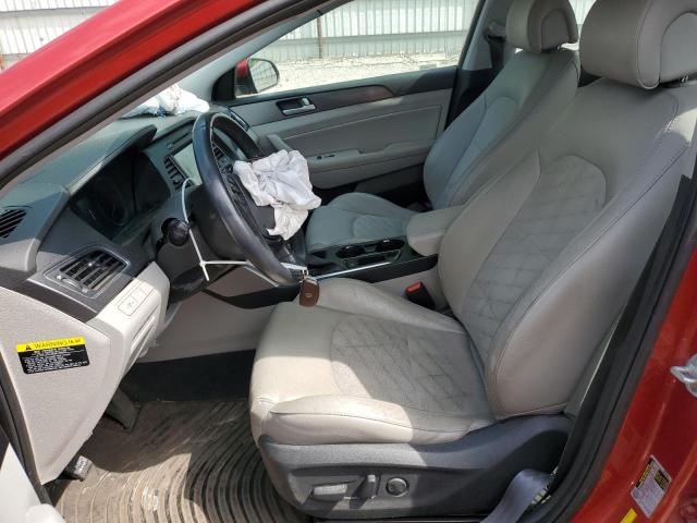  HYUNDAI SONATA 2017 Красный