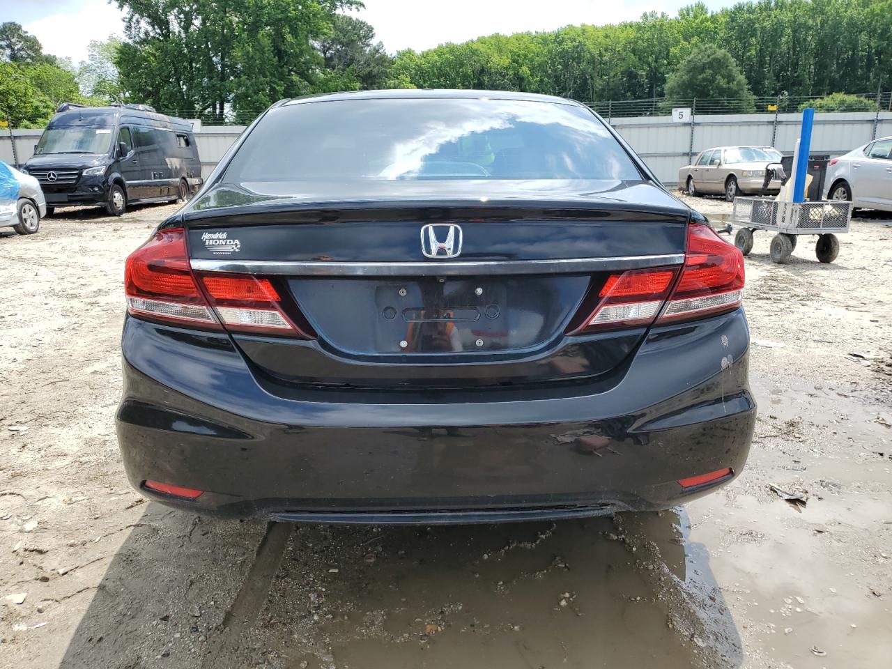 2013 Honda Civic Lx VIN: 2HGFB2F50DH599083 Lot: 59859935