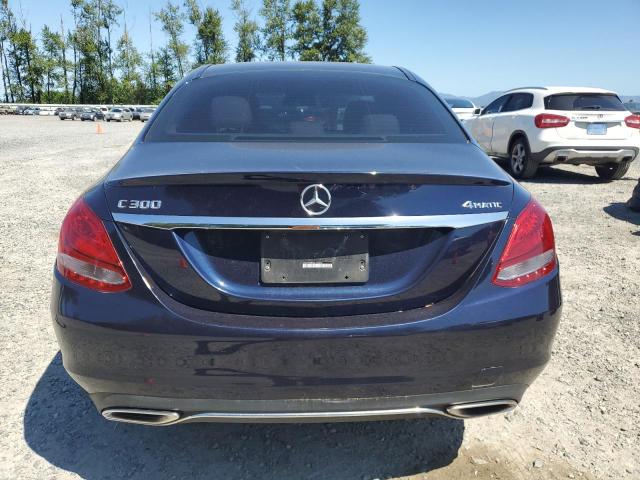  MERCEDES-BENZ C-CLASS 2016 Granatowy