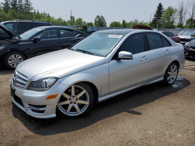 2012 MERCEDES-BENZ C 350 4MATIC   for sale at Copart ON - TORONTO