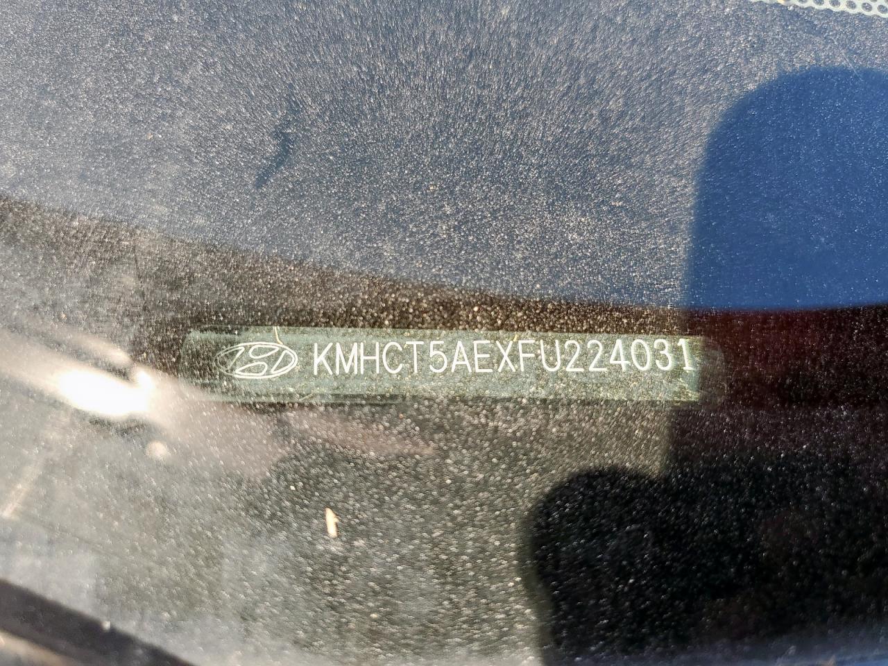 2015 Hyundai Accent Gs VIN: KMHCT5AEXFU224031 Lot: 59793235