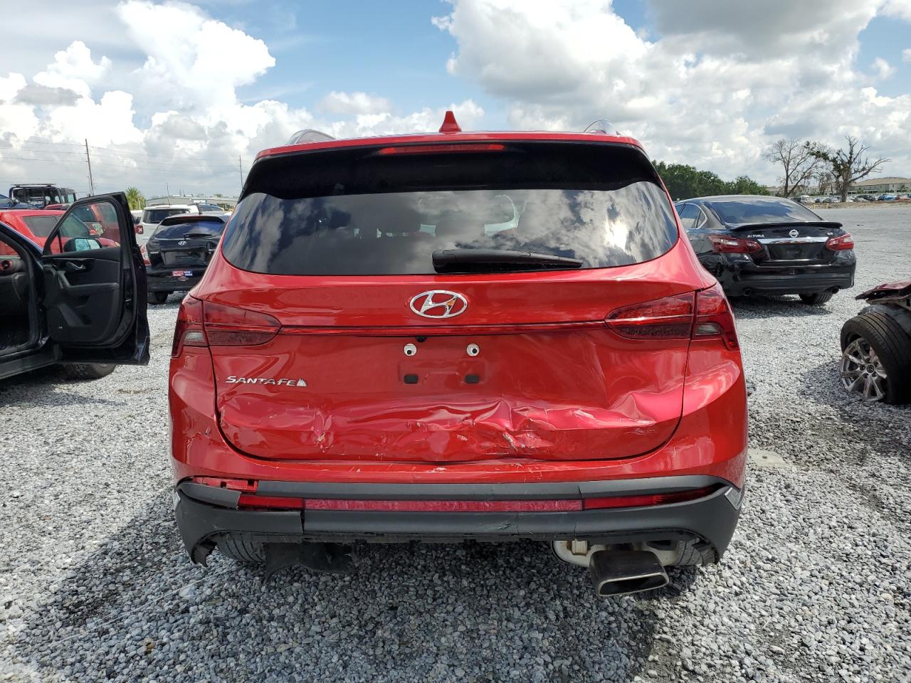 2021 Hyundai Santa Fe Sel VIN: 5NMS24AJ2MH320752 Lot: 61738305