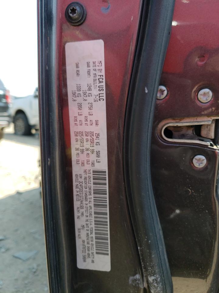 2016 Dodge Journey R/T VIN: 3C4PDDEG1GT244169 Lot: 58934235