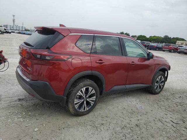  NISSAN ROGUE 2021 Красный