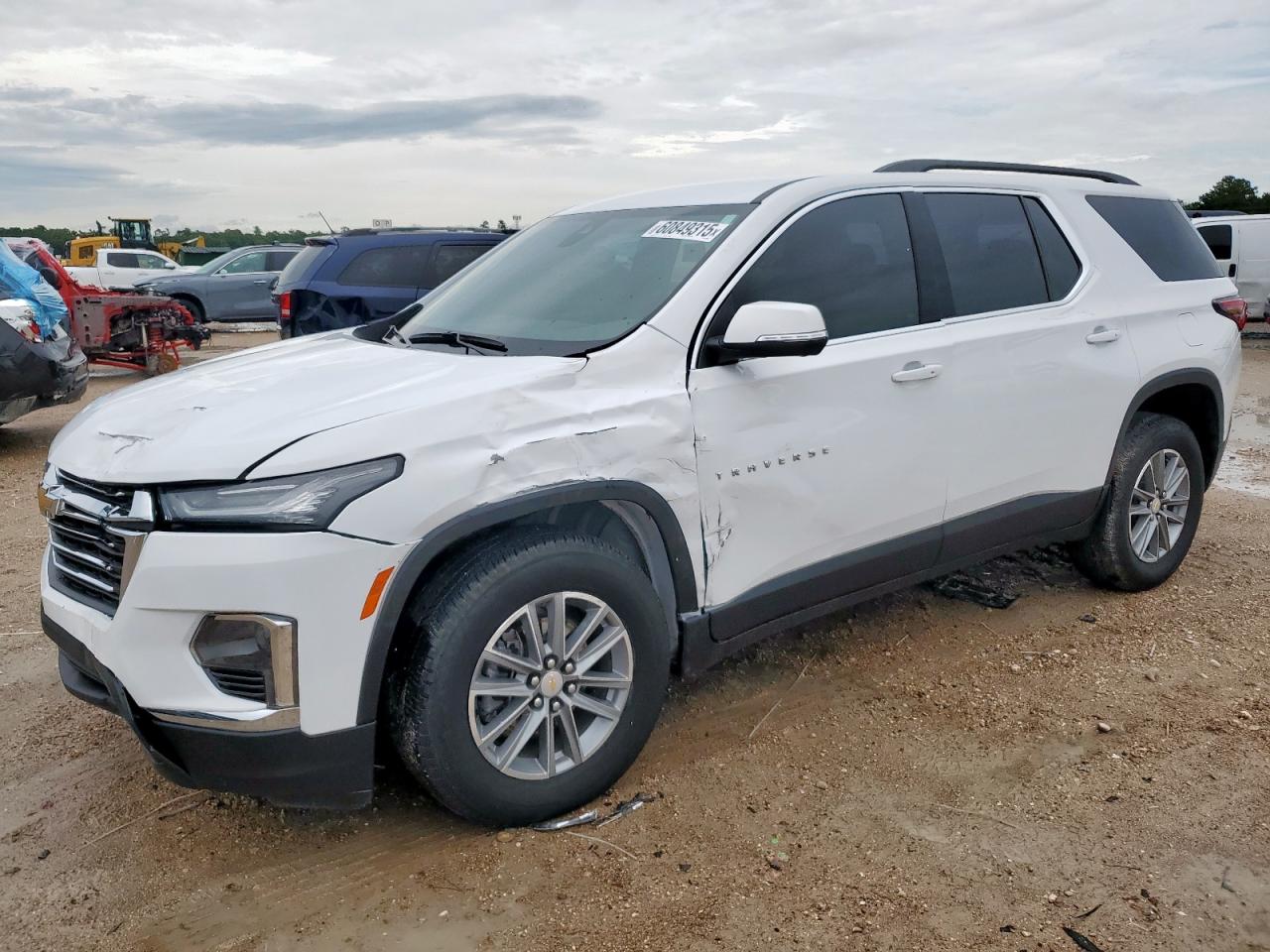 2022 Chevrolet Traverse Lt продається в Houston, TX - Front End