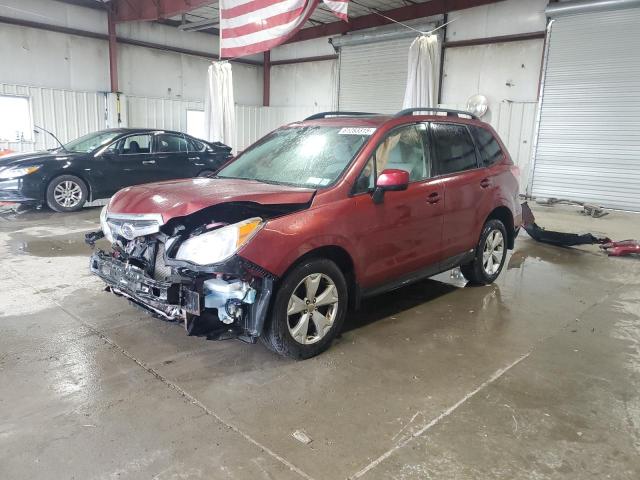  SUBARU FORESTER 2015 Czerwony