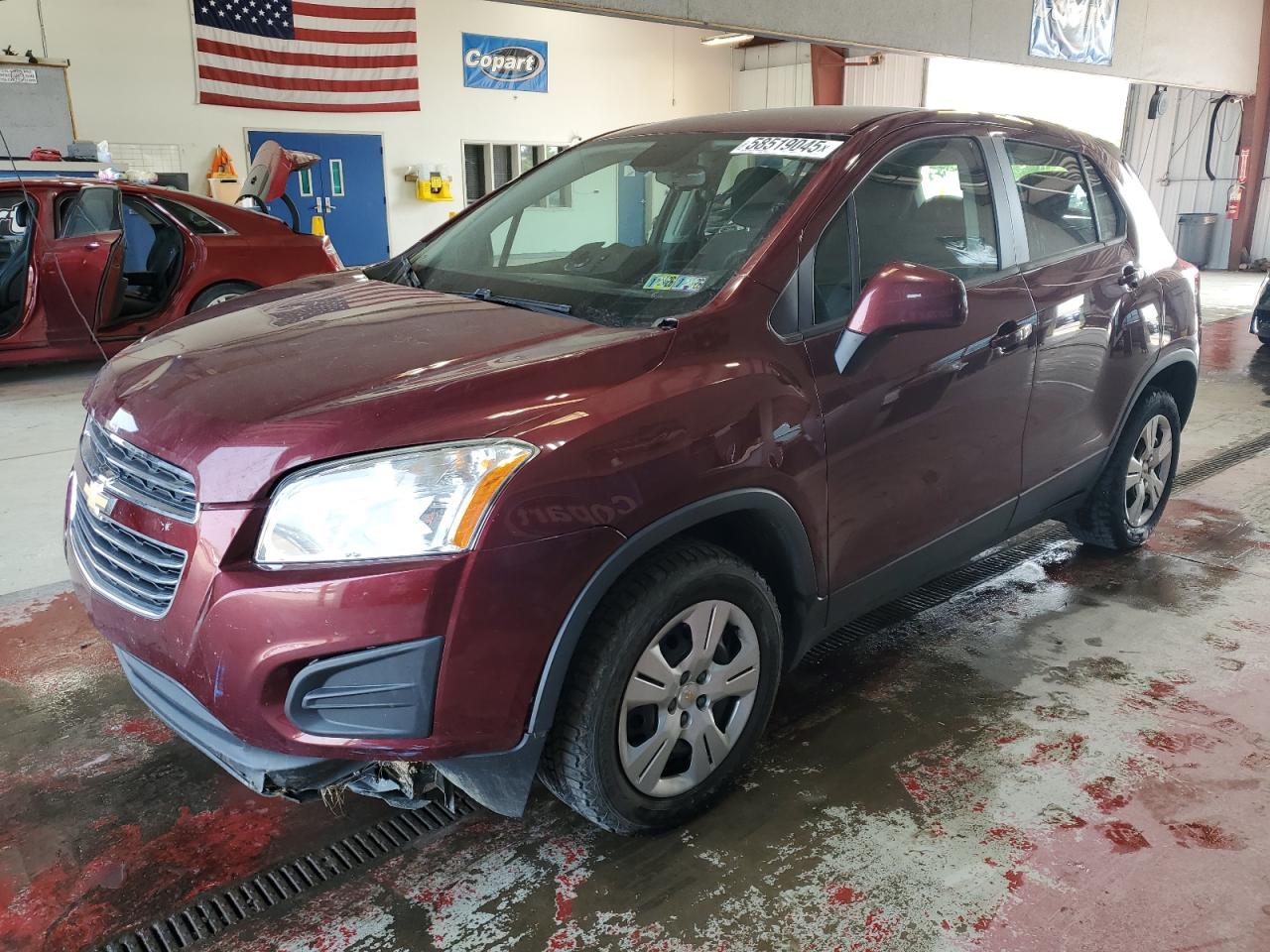 2016 Chevrolet Trax Ls на продаже в Angola, NY - Front End