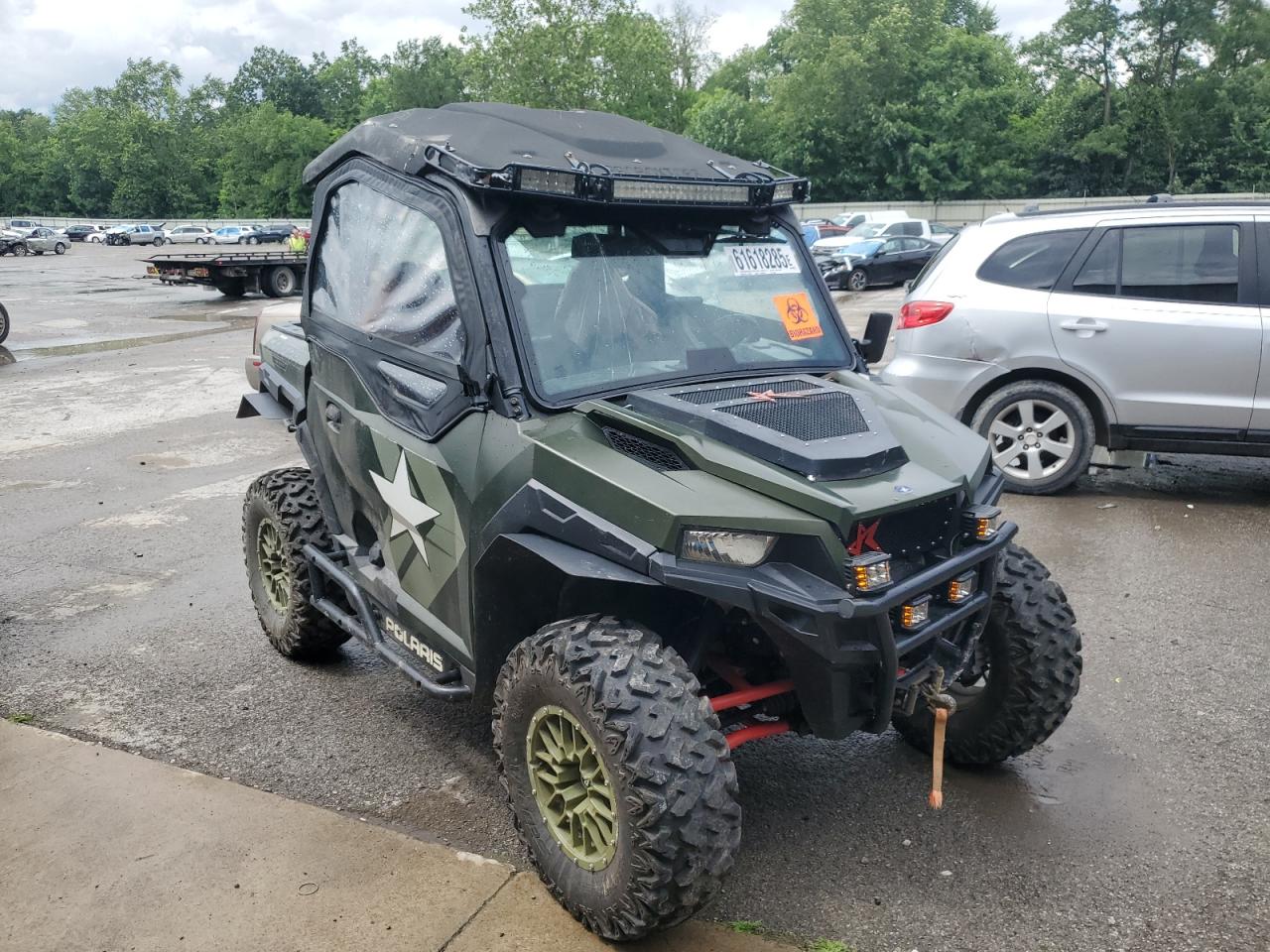 2018 Polaris General 1000 Eps Hunter Edition zu verkaufen in Ellwood City, PA - Frame Damage