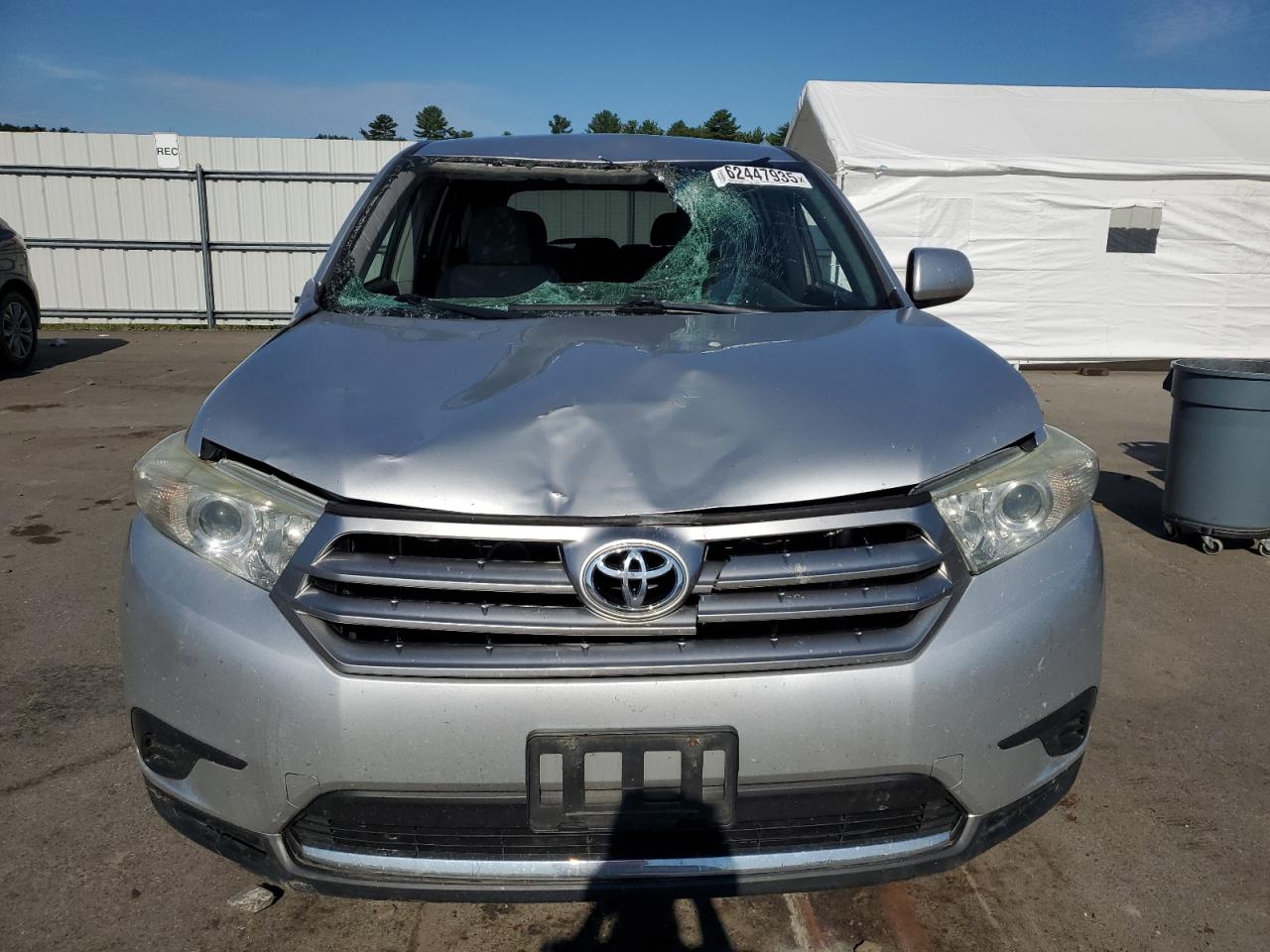 TOYOTA HIGHLANDER 2013 VIN 5TDBK3EH3DS203681 фото 5