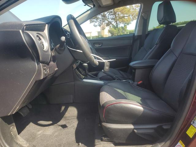  TOYOTA COROLLA 2017 Burgundy