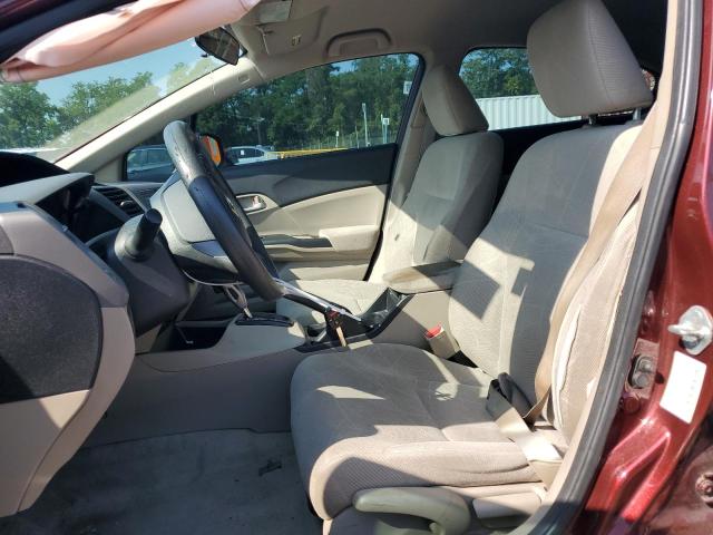  HONDA CIVIC 2012 Burgundy