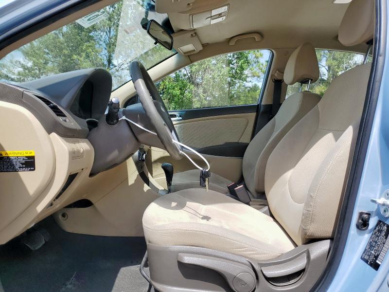  HYUNDAI ACCENT 2014 Granatowy