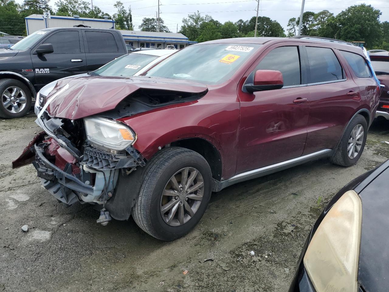 2016 Dodge Durango Sxt за продажба в Savannah, GA - Front End