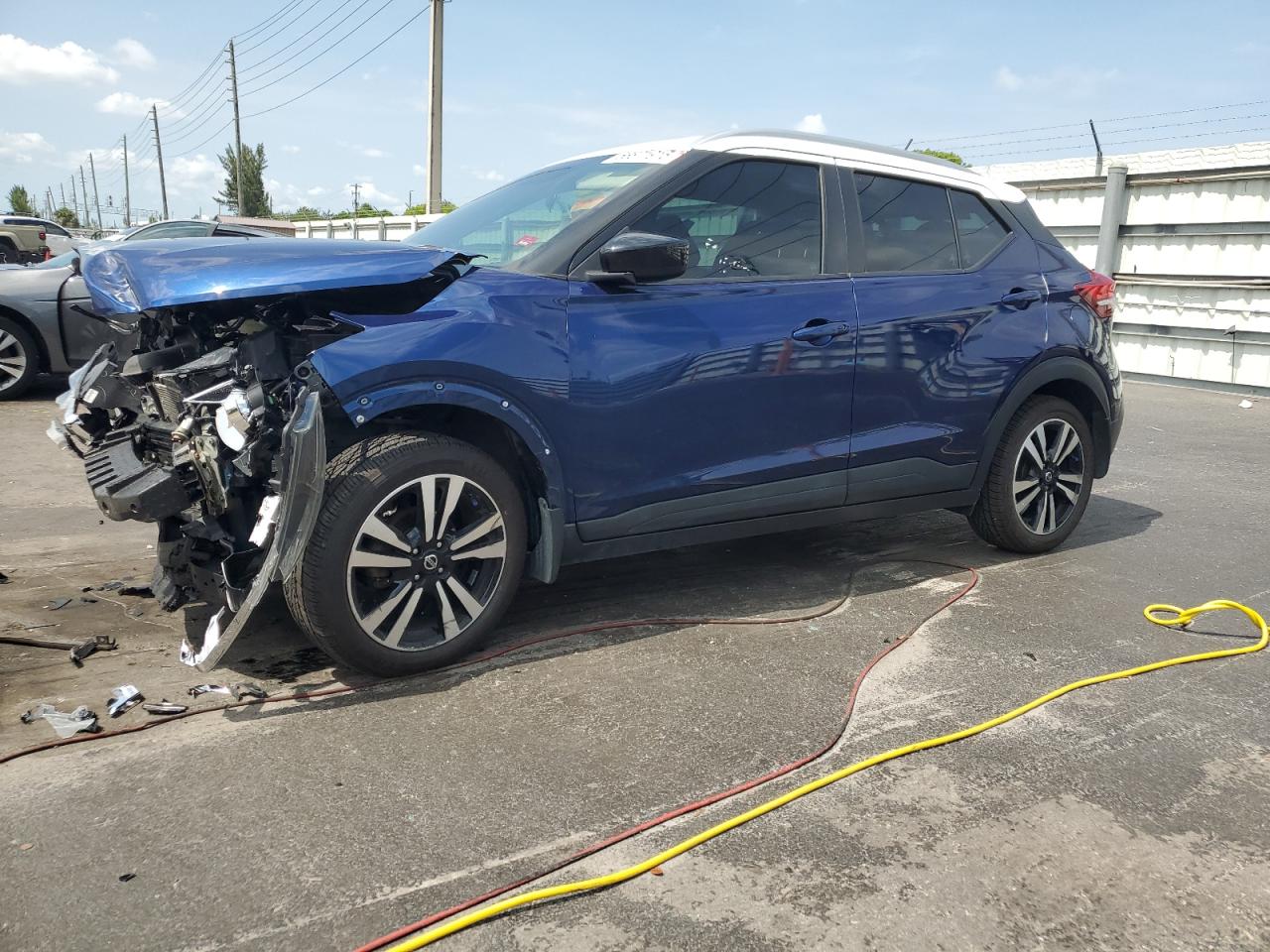 2019 Nissan Kicks S იყიდება Miami-ში, FL - Front End