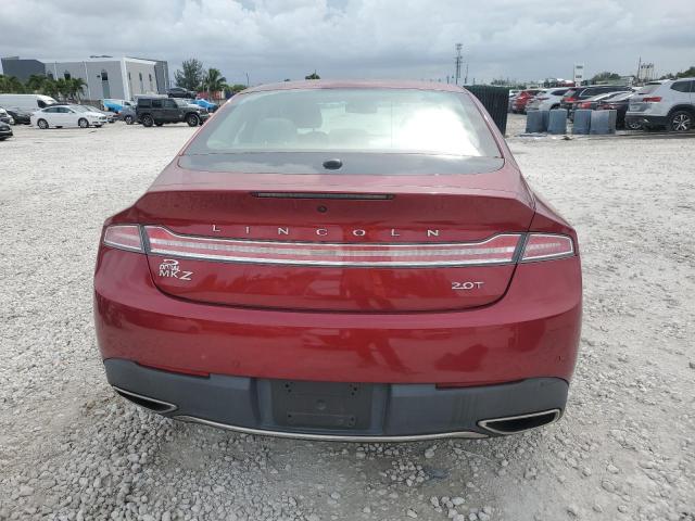  LINCOLN MKZ 2019 Czerwony