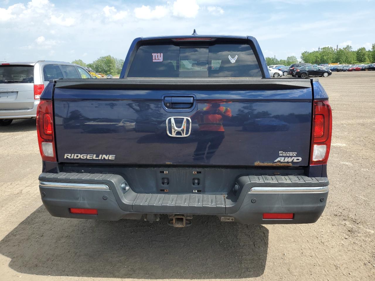 2018 Honda Ridgeline Rtl VIN: 5FPYK3F72JB013345 Lot: 47251945