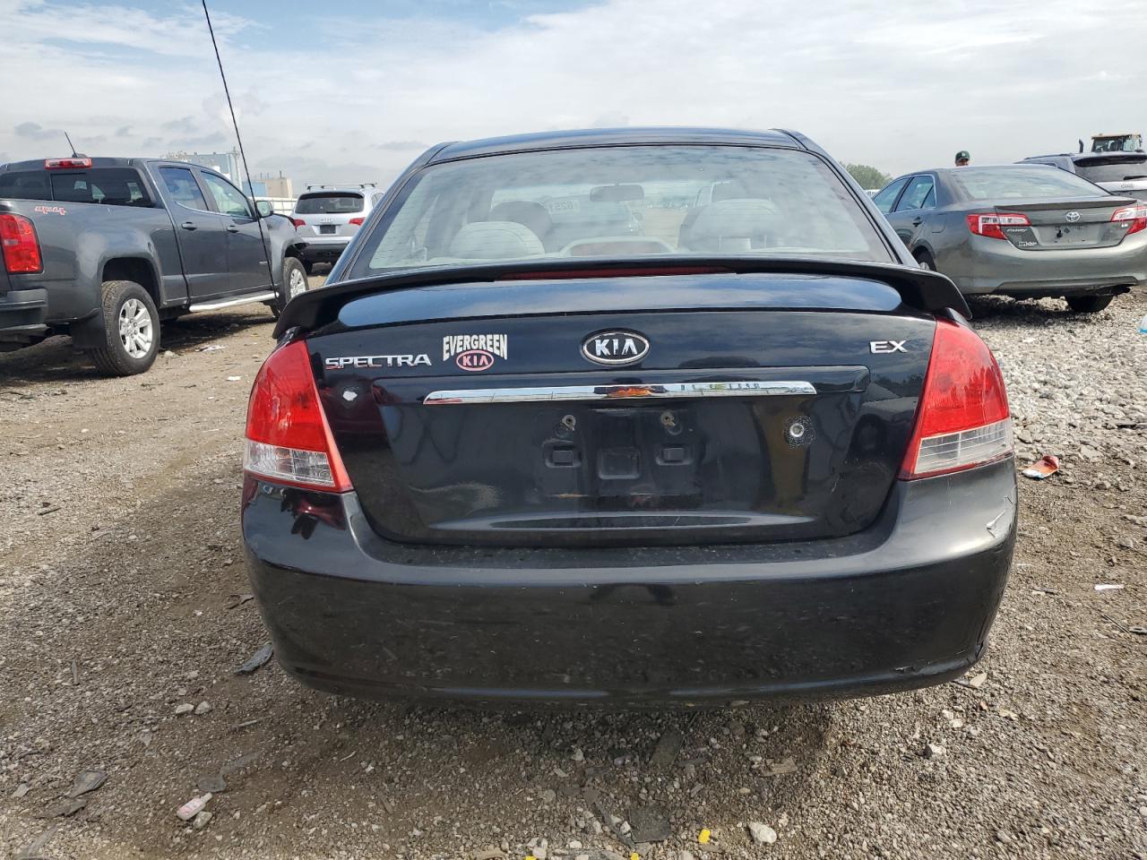 2008 Kia Spectra Ex VIN: KNAFE121X85566363 Lot: 62512985