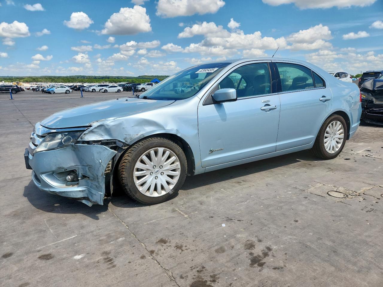 2010 Ford Fusion Hybrid VIN: 3FADP0L3XAR336507 Lot: 62995495