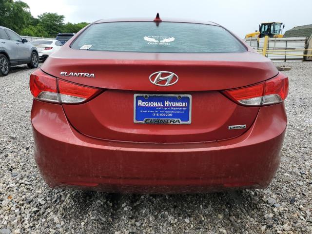 Sedans HYUNDAI ELANTRA 2013 Red
