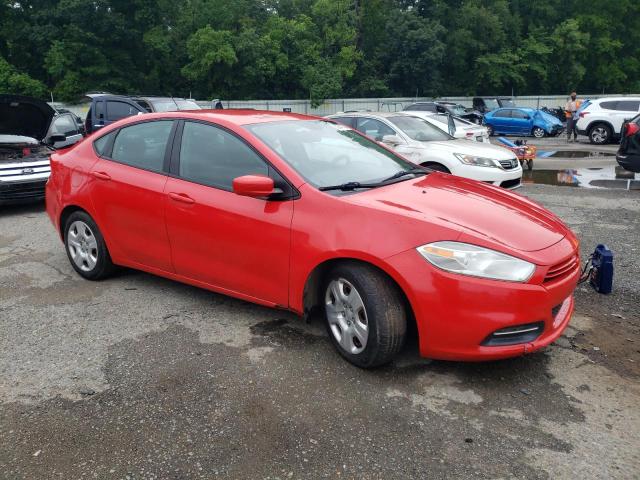 Sedans DODGE DART 2016 Czerwony