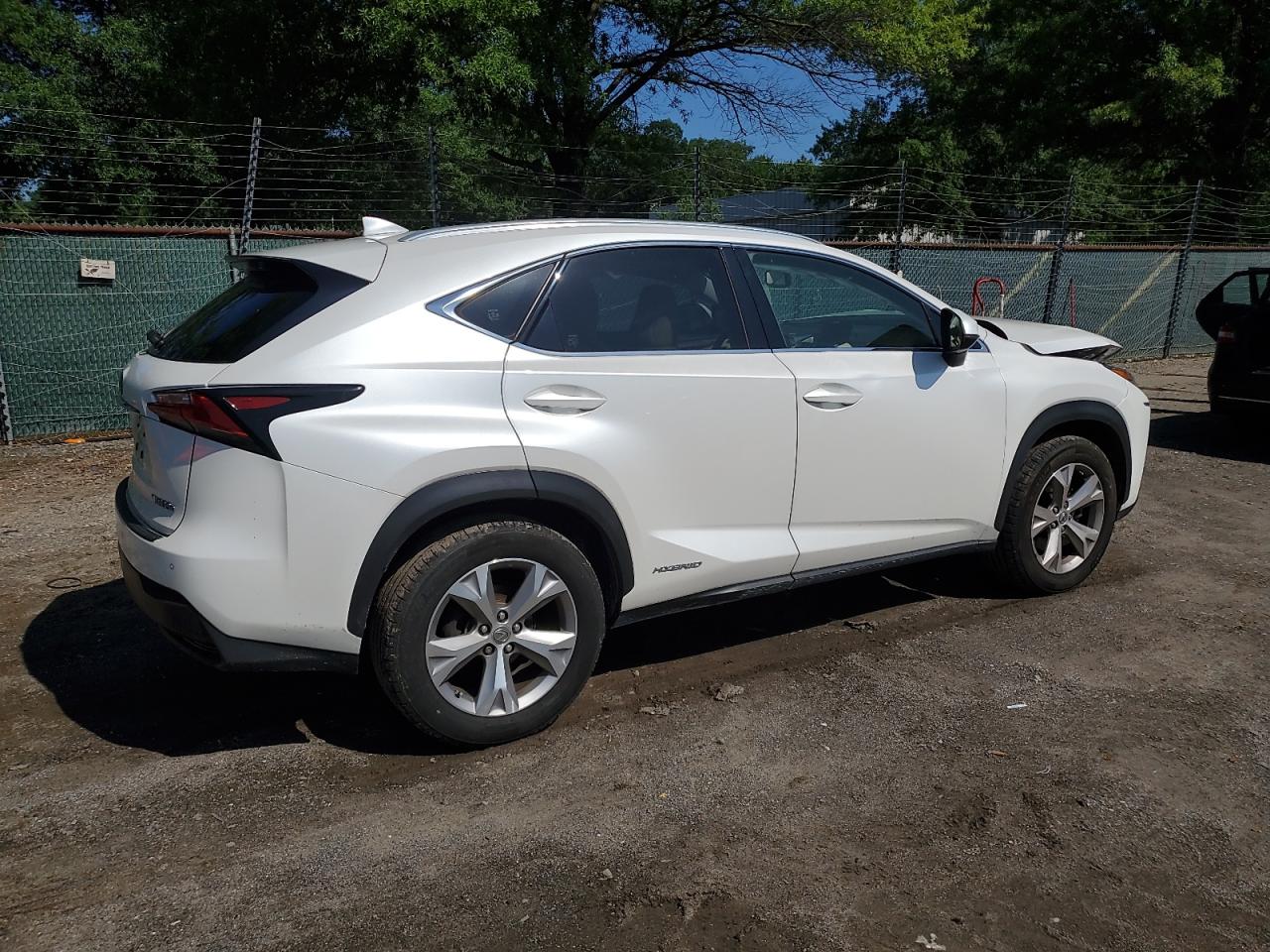 2017 Lexus Nx 300H white null hybrid JTJBARBZ9H2071264 photo #4
