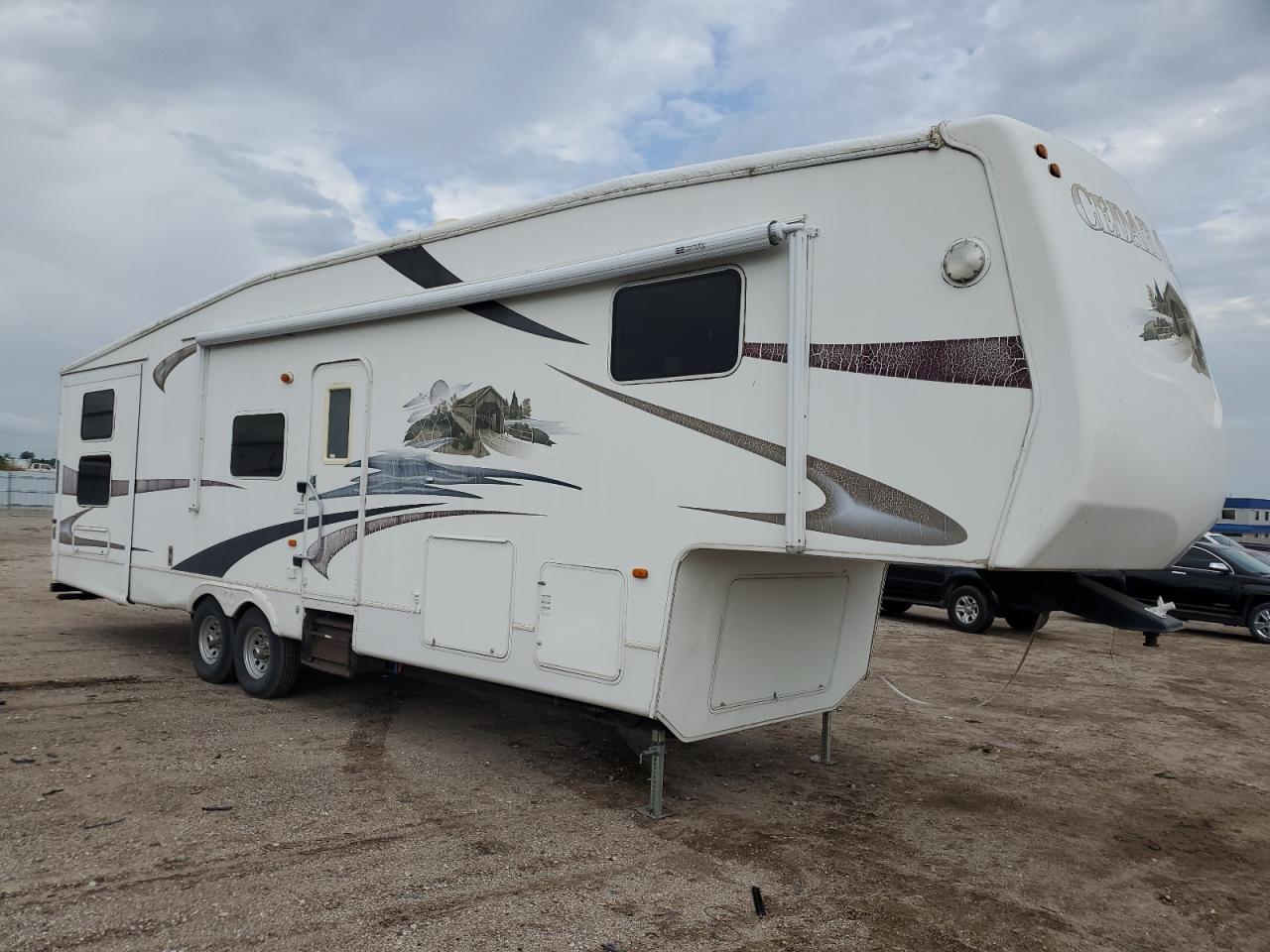 CEDAR CREEK 5TH WHEEL 2007 4X4FCRM287P197089