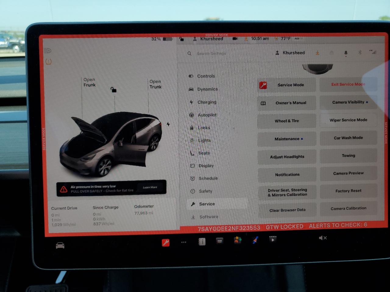 2022 Tesla Model Y VIN: 7SAYGDEE2NF323553 Lot: 58195145