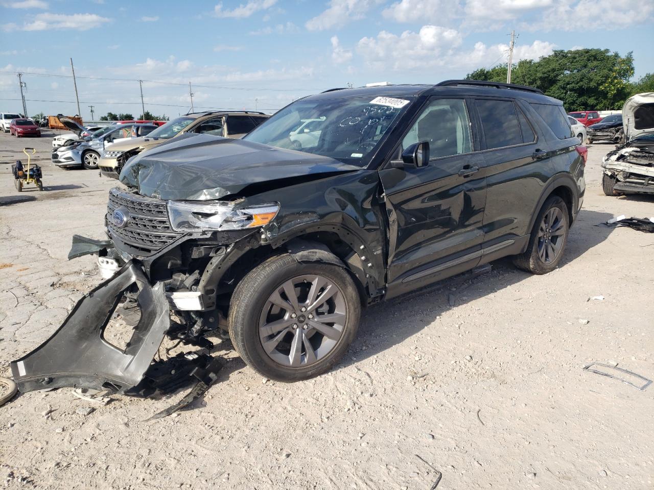 FORD EXPLORER 2022 VIN 1FMSK7DH0NGB09502