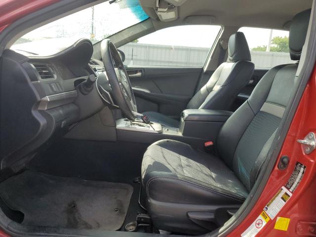  TOYOTA CAMRY 2013 Red