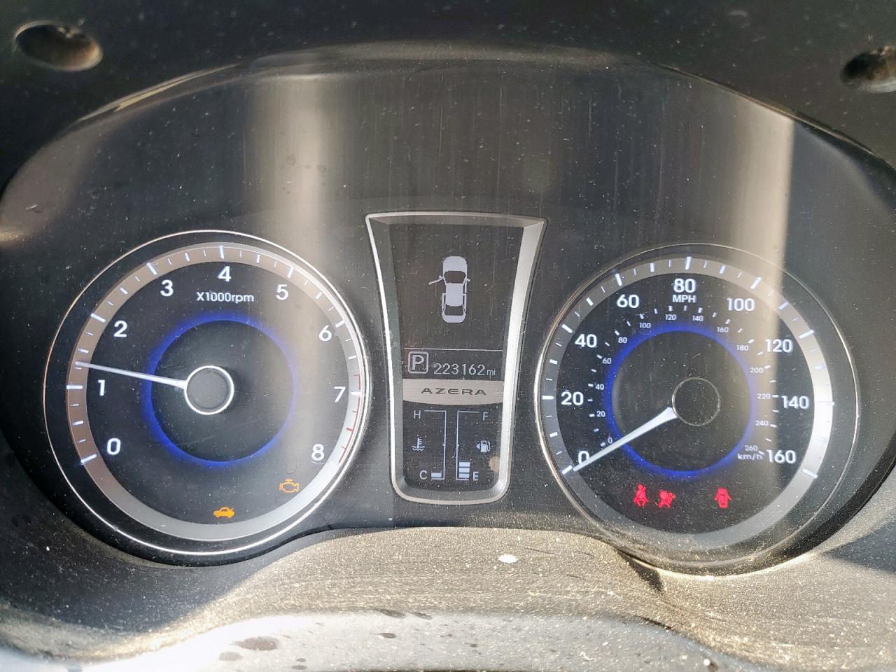 2012 Hyundai Azera Gls VIN: KMHFH4JG5CA156258 Lot: 59079035