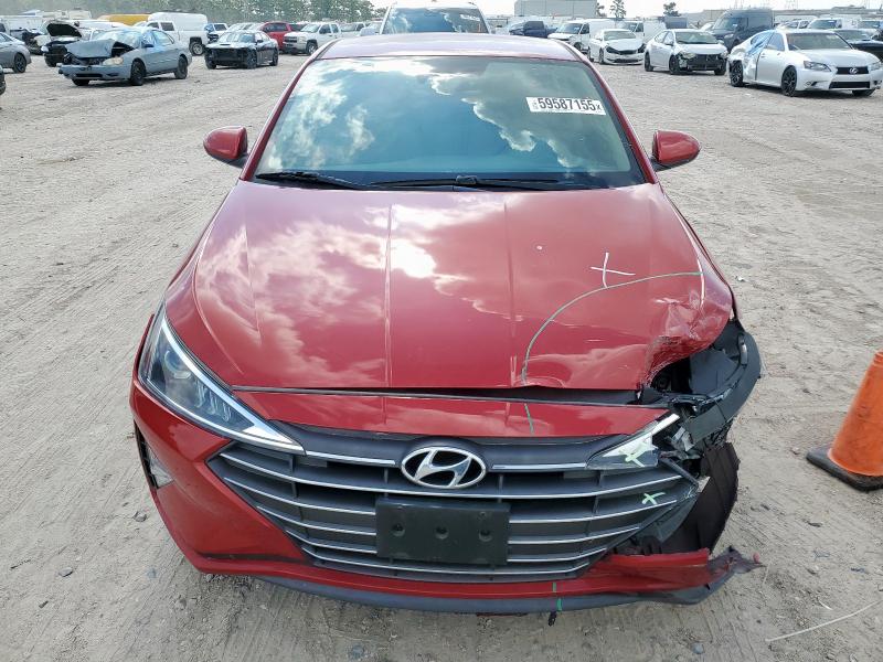  HYUNDAI ELANTRA 2019 Red