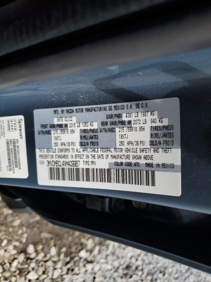 2022 Mazda Cx-30 Preferred VIN: 3MVDMBCL4NM409967 Lot: 61511005