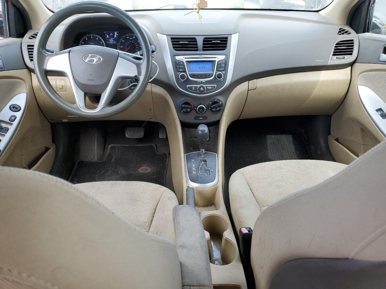2012 Hyundai Accent Gls VIN: KMHCT4AE0CU073593 Lot: 62671445