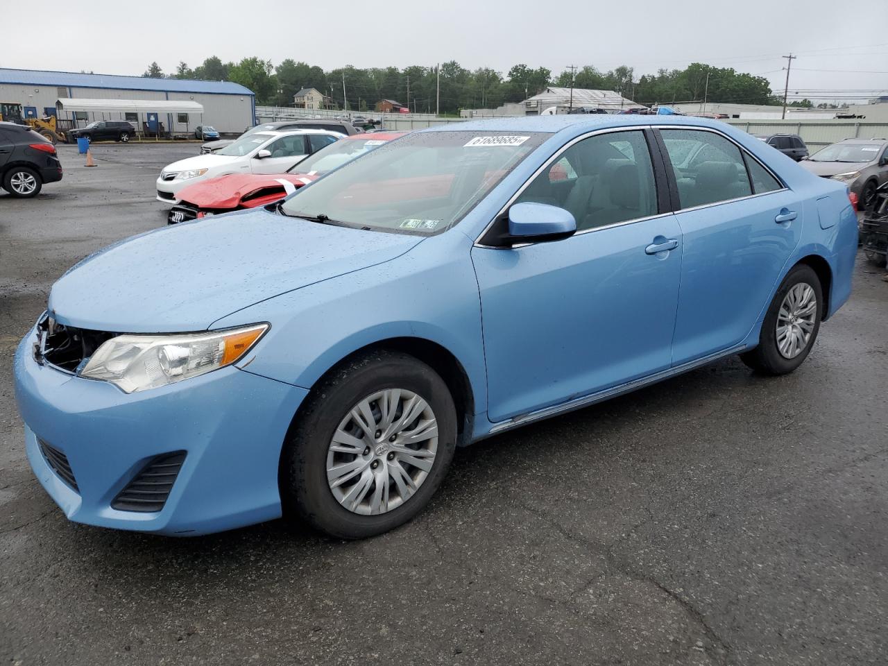 2013 Toyota Camry L en Venta en Pennsburg, PA - Front End