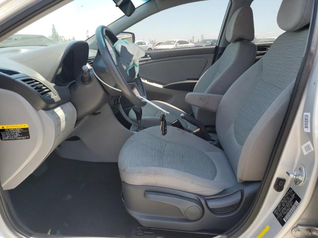  HYUNDAI ACCENT 2015 Сріблястий