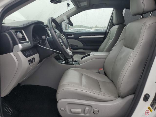  TOYOTA HIGHLANDER 2018 Белы