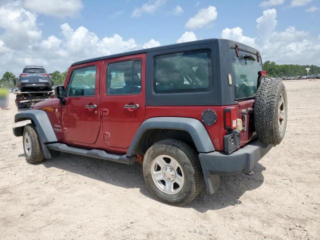 Паркетники JEEP WRANGLER 2012 Красный