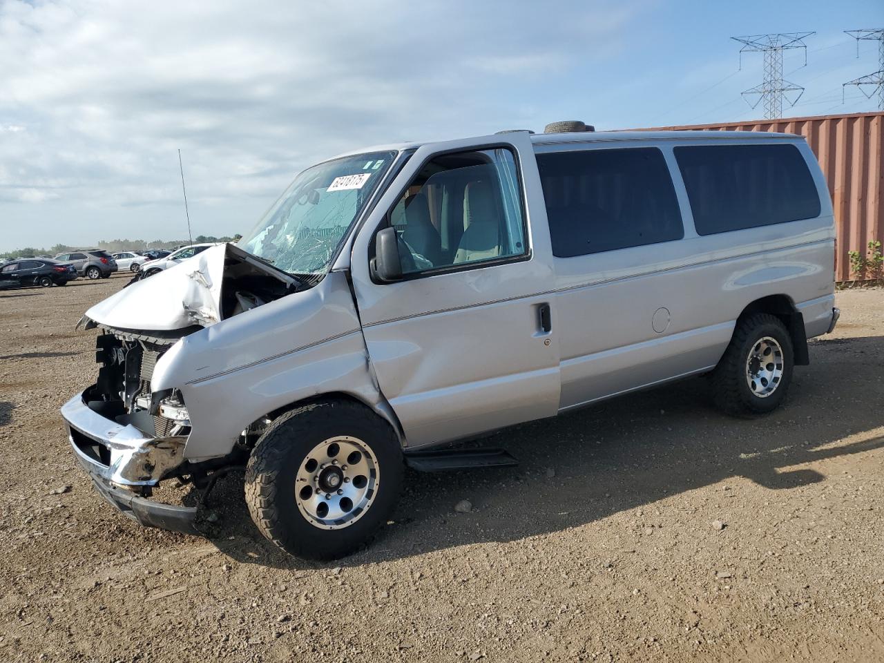 2013 Ford Econoline E350 Super Duty Wagon silver null gas 1FBNE3BL4DDA18973 photo #1