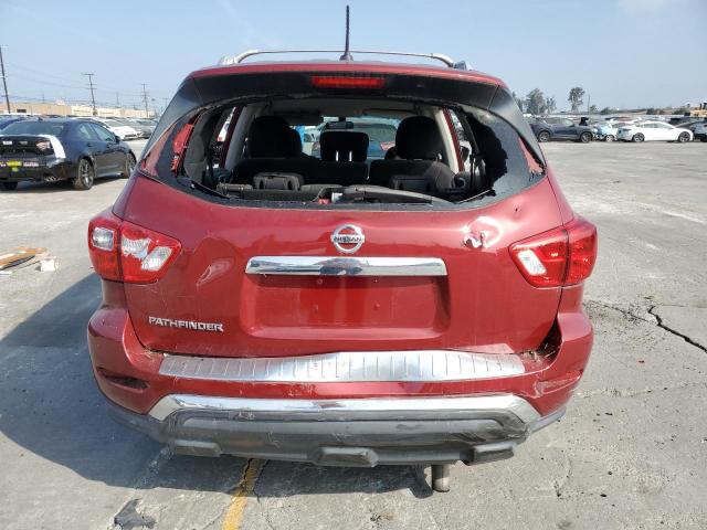  NISSAN PATHFINDER 2017 Red