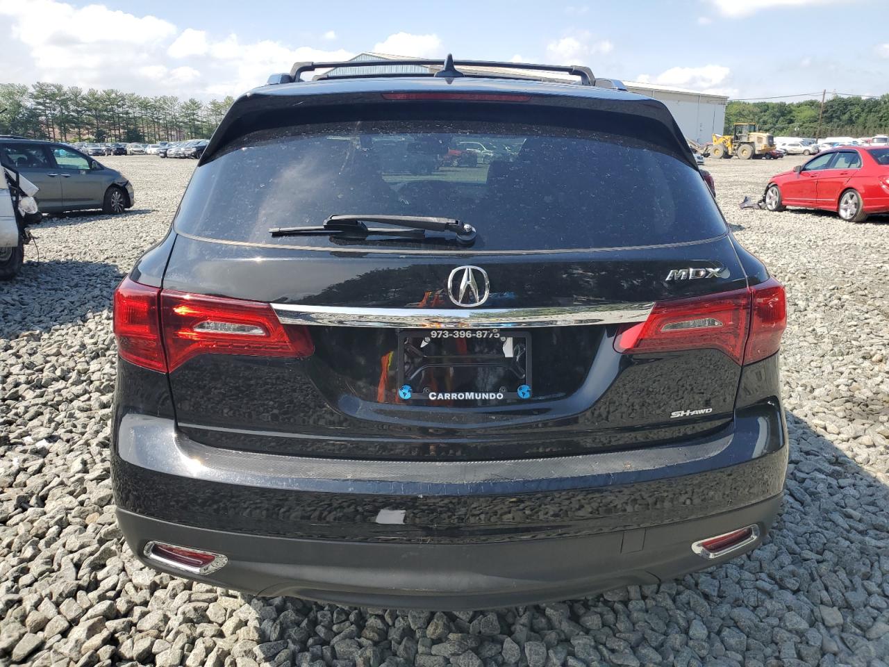 2014 Acura Mdx Technology VIN: 5FRYD4H48EB008022 Lot: 61421015