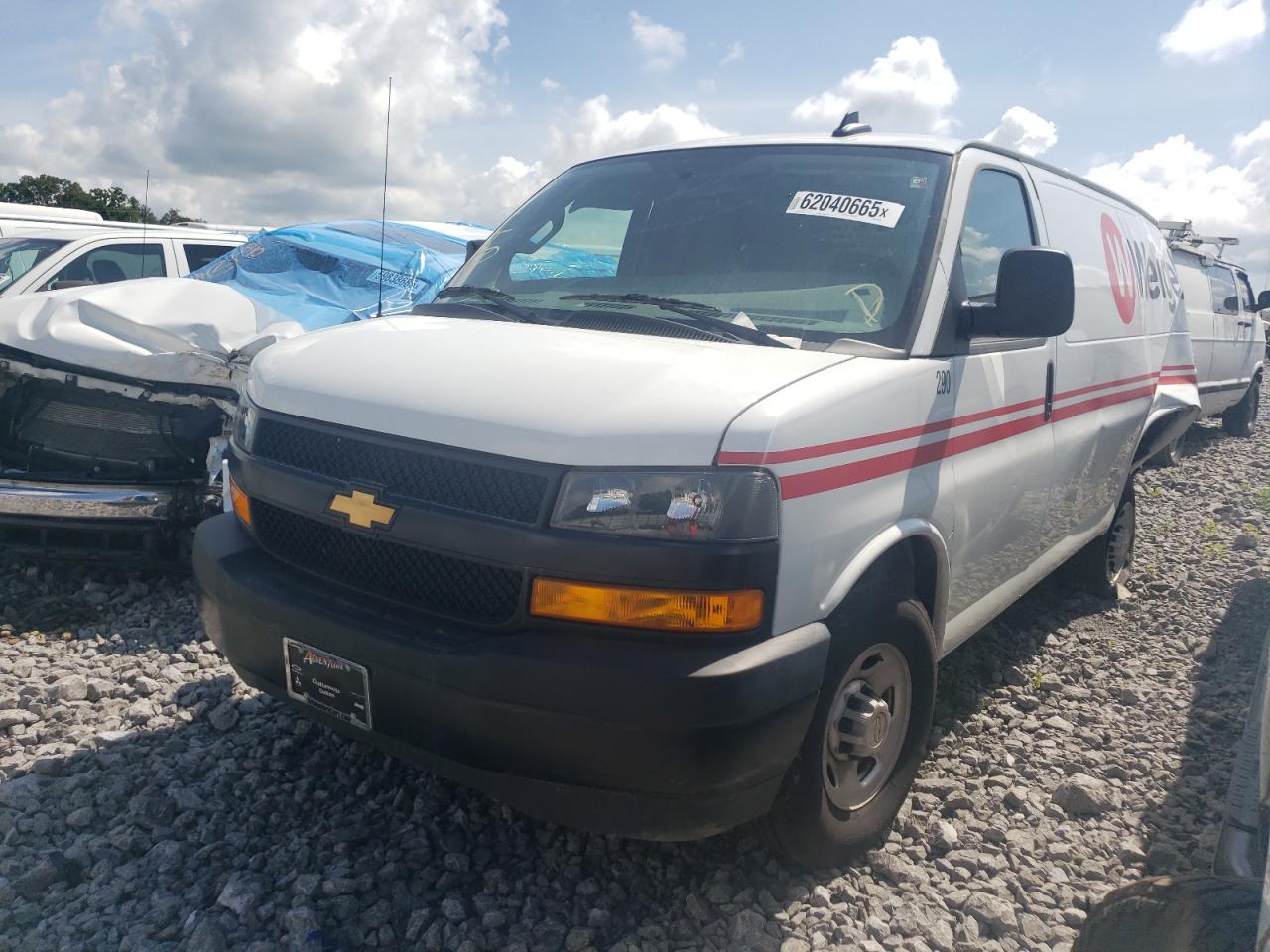 VIN: 1GCWGAFPXR1256282 2024 CHEVROLET EXPRESS